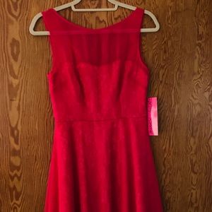 Fuchsia Betsy Johnson dress